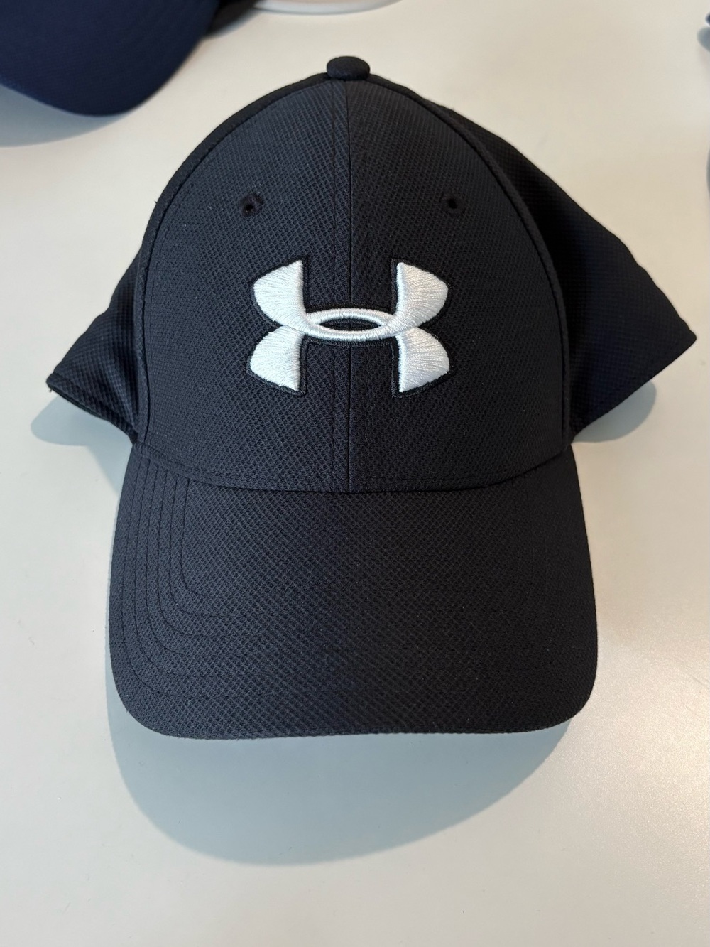 Under Armour Black Hat with White Logo